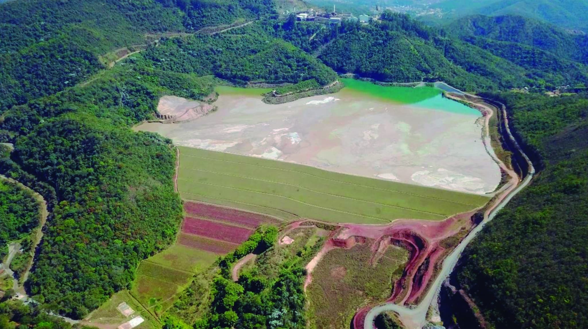 Produção suspensa temporariamente em Santa Bárbara