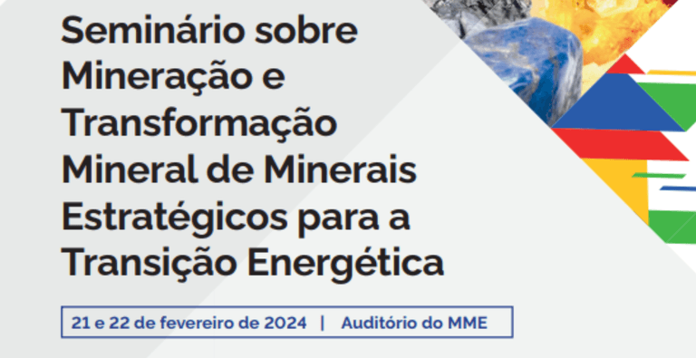 MME promove seminário sobre minerais estratégicos 