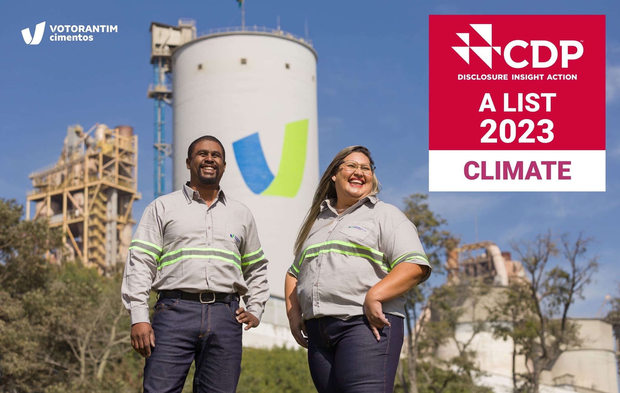 Votorantim Cimentos tem pontuação ‘A’ em mudanças climáticas 