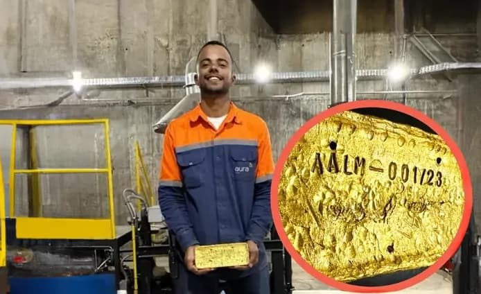 Primeira barra de ouro é produzida em Almas (TO)