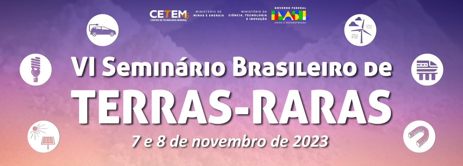 Seminário sobre terras raras em novembro, no Rio