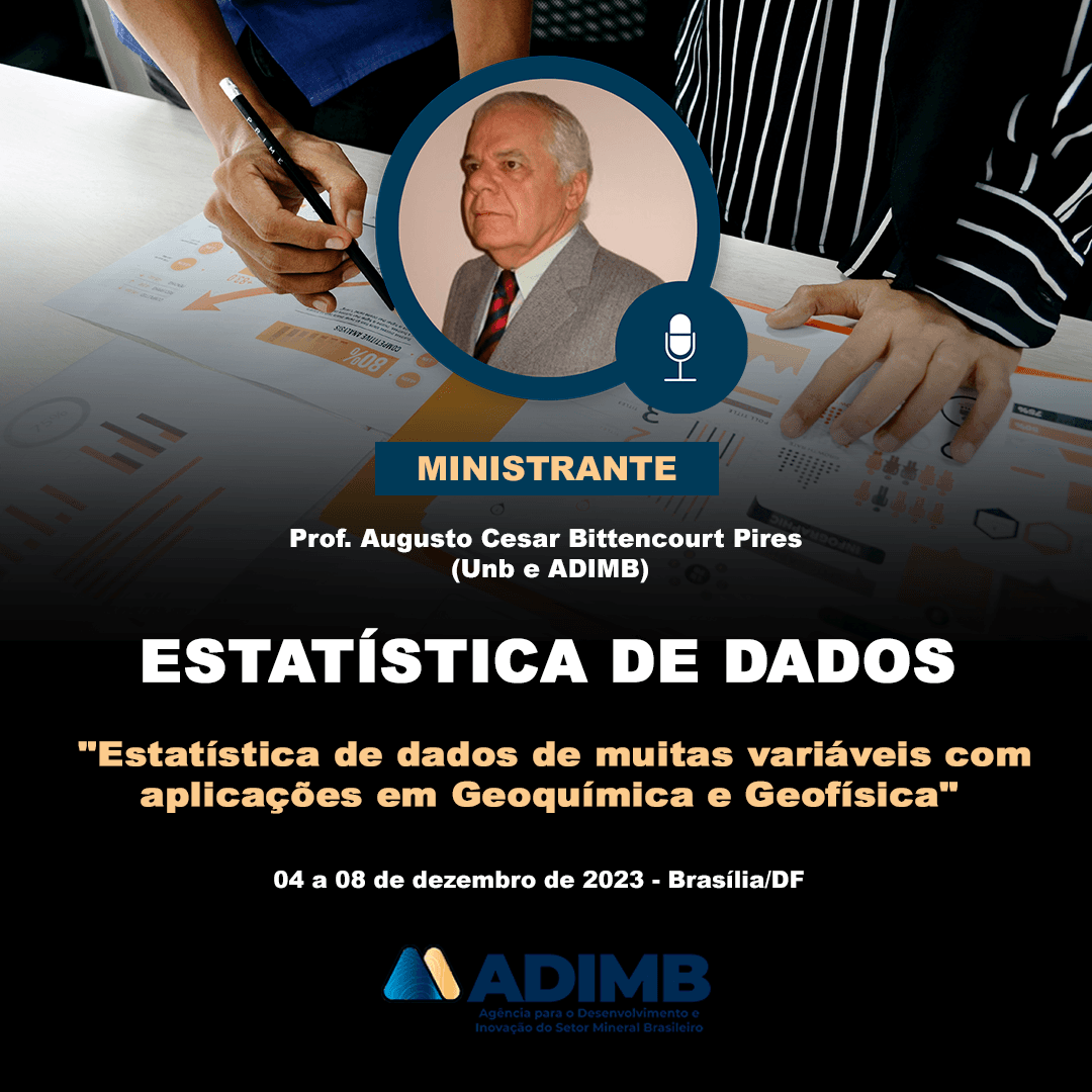 Curso de estatísticas de dados em Geoquímica e Geofísica