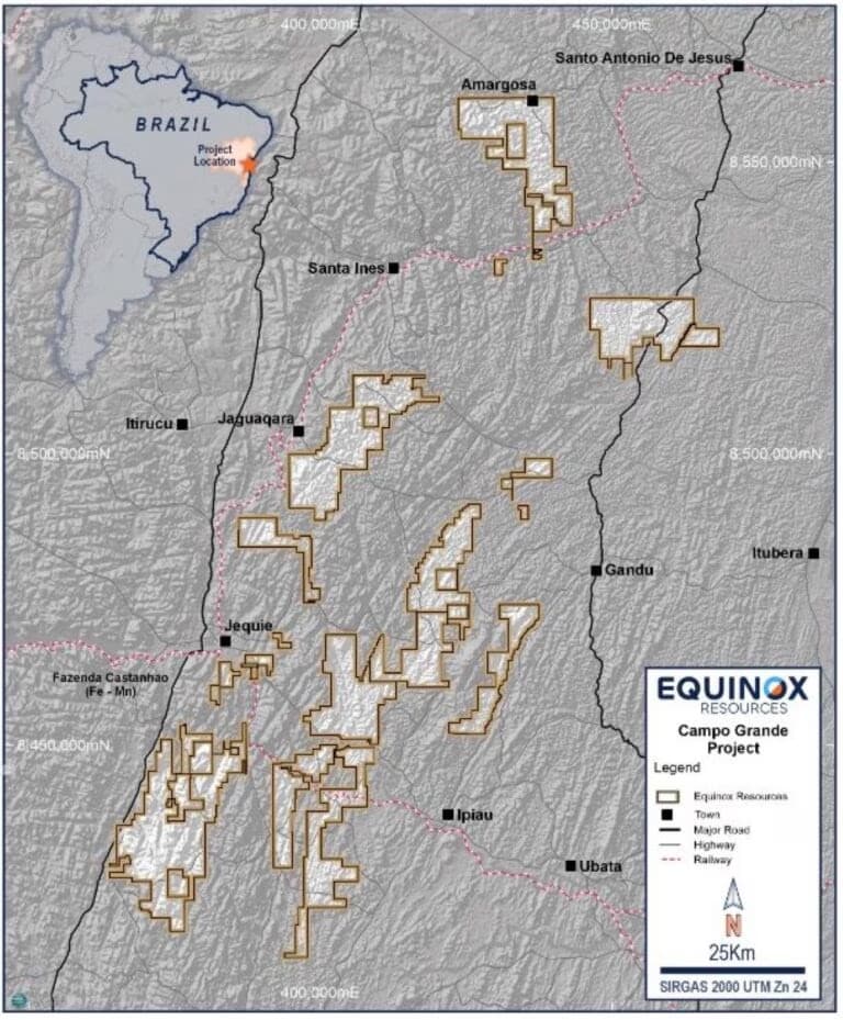 Australiana Equinox Resources chega à Bahia com mais um projeto de argila iônica