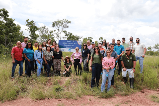 Aura Minerals planta 1.000 mudas nativas na unidade de Almas