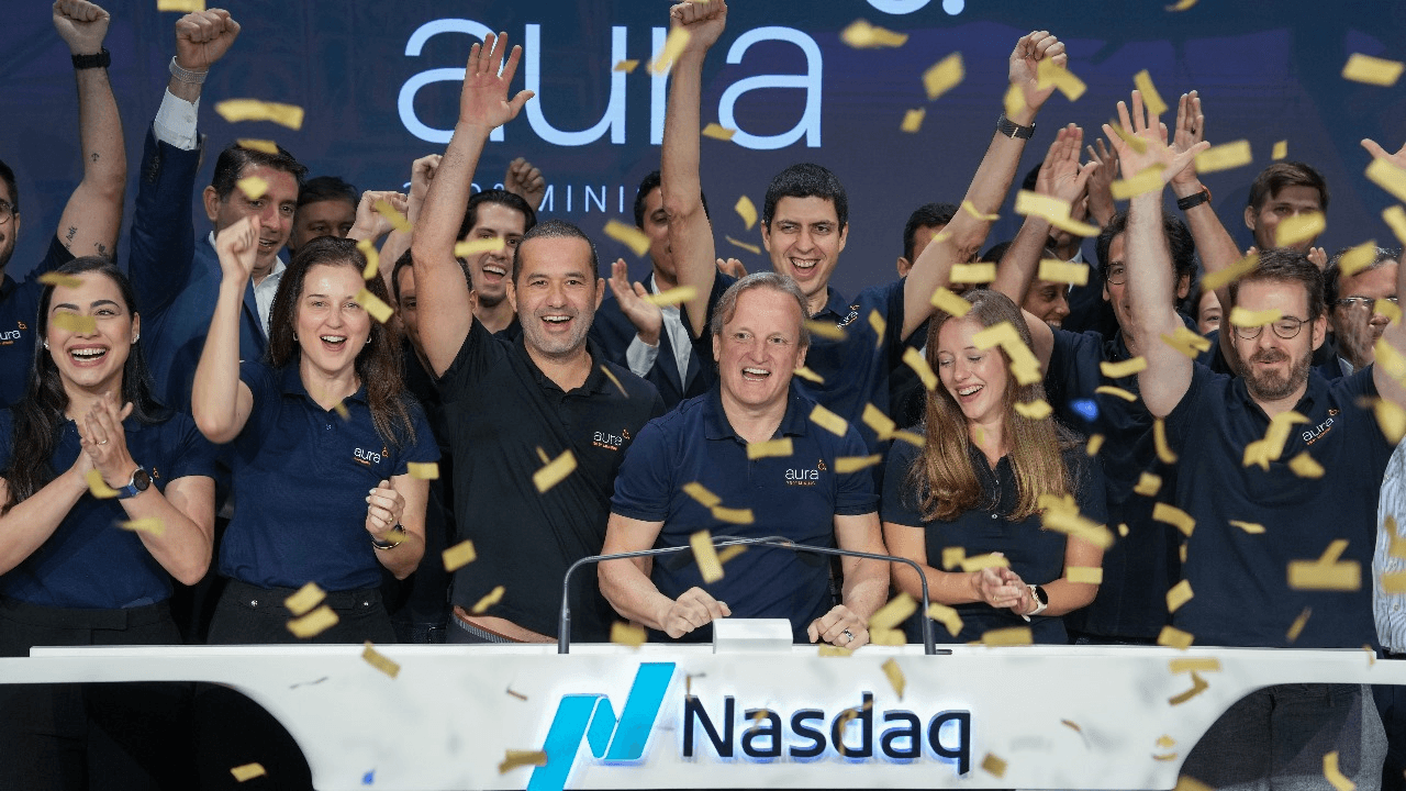 Aura estreia na Nasdaq com IPO de US$ 196,4 milhões para novos projetos