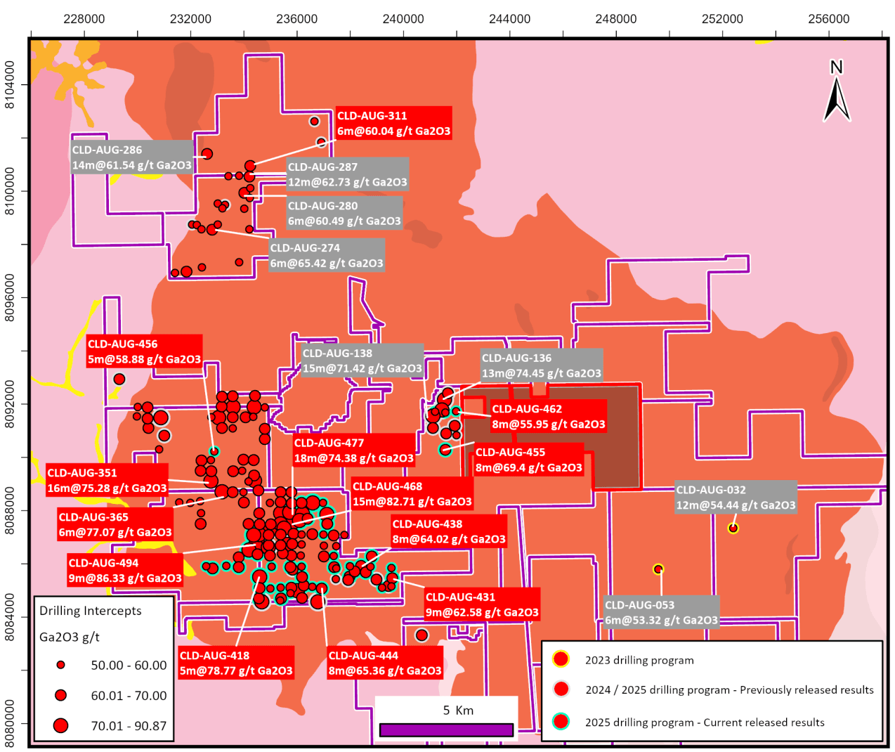 Axel REE Limited tem indicadores positivos de gálio e ETR em Caladão