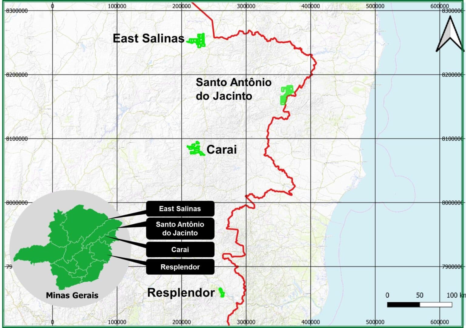 Enova inicia testes em projeto East Salinas em Minas Gerais