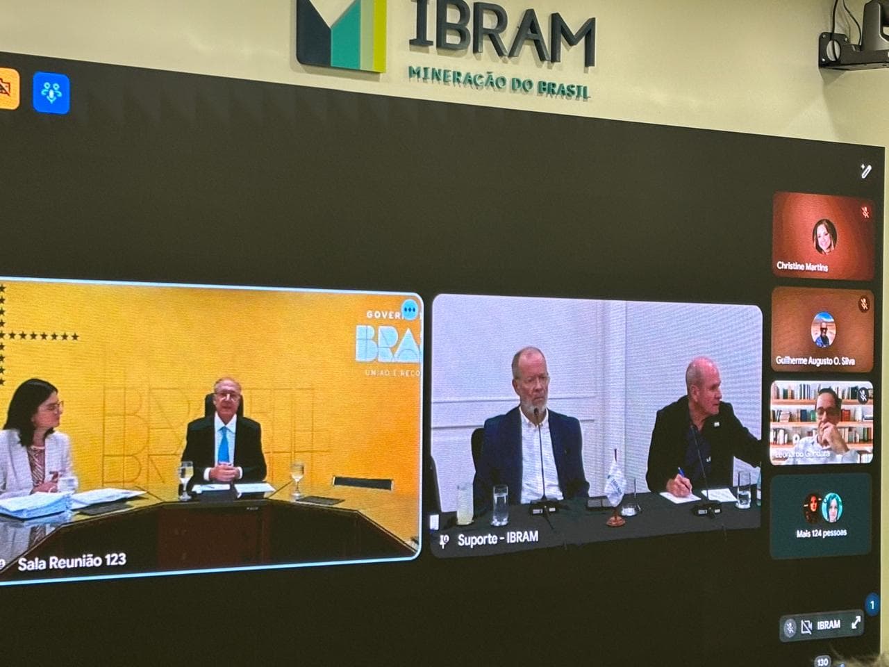 IBRAM se reúne com Governo para debater impactos do tarifaço