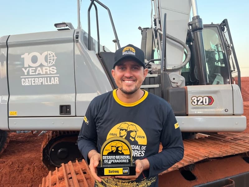 Sotreq divulga vencedor do Desafio Mundial de Operadores no Brasil