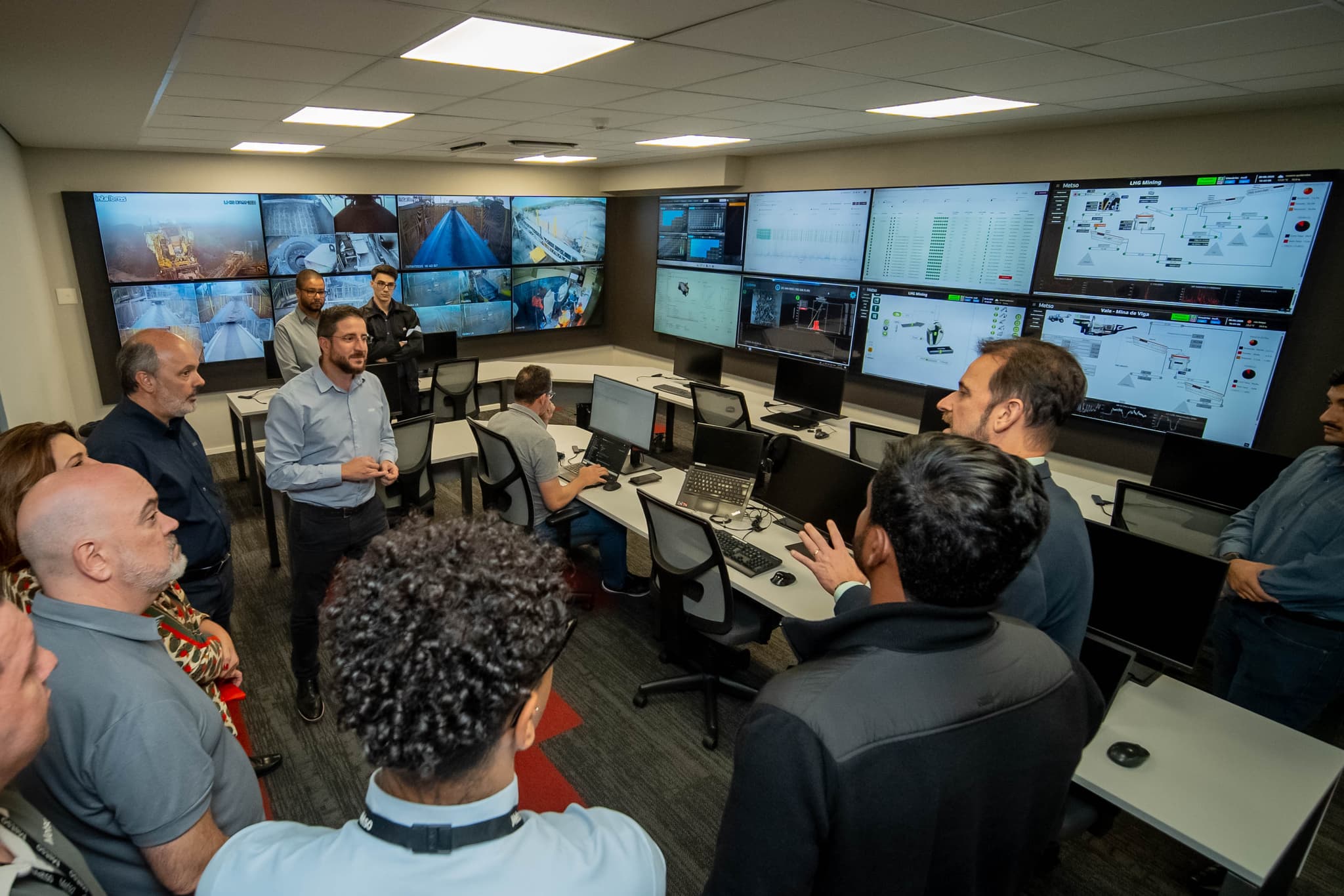 Metso inaugura centro de monitoramento de ativos na mineração 4.0