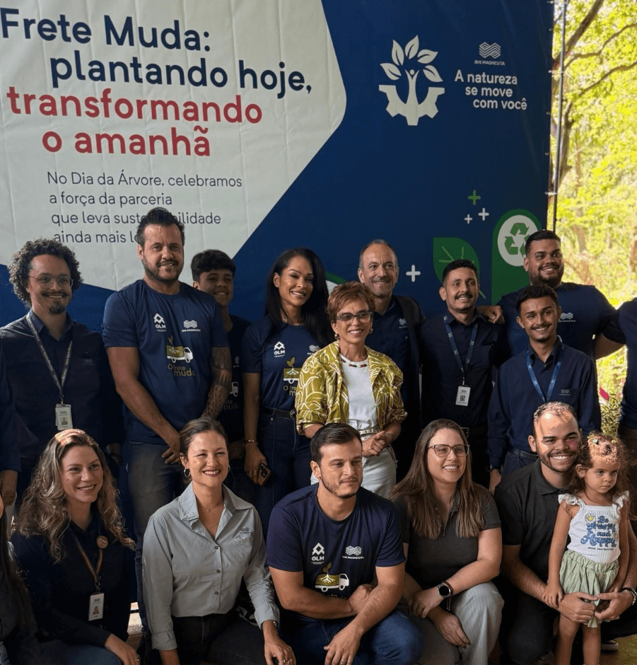 RHI Magnesita e OLM entregam quase duas mil mudas para projetos em Contagem