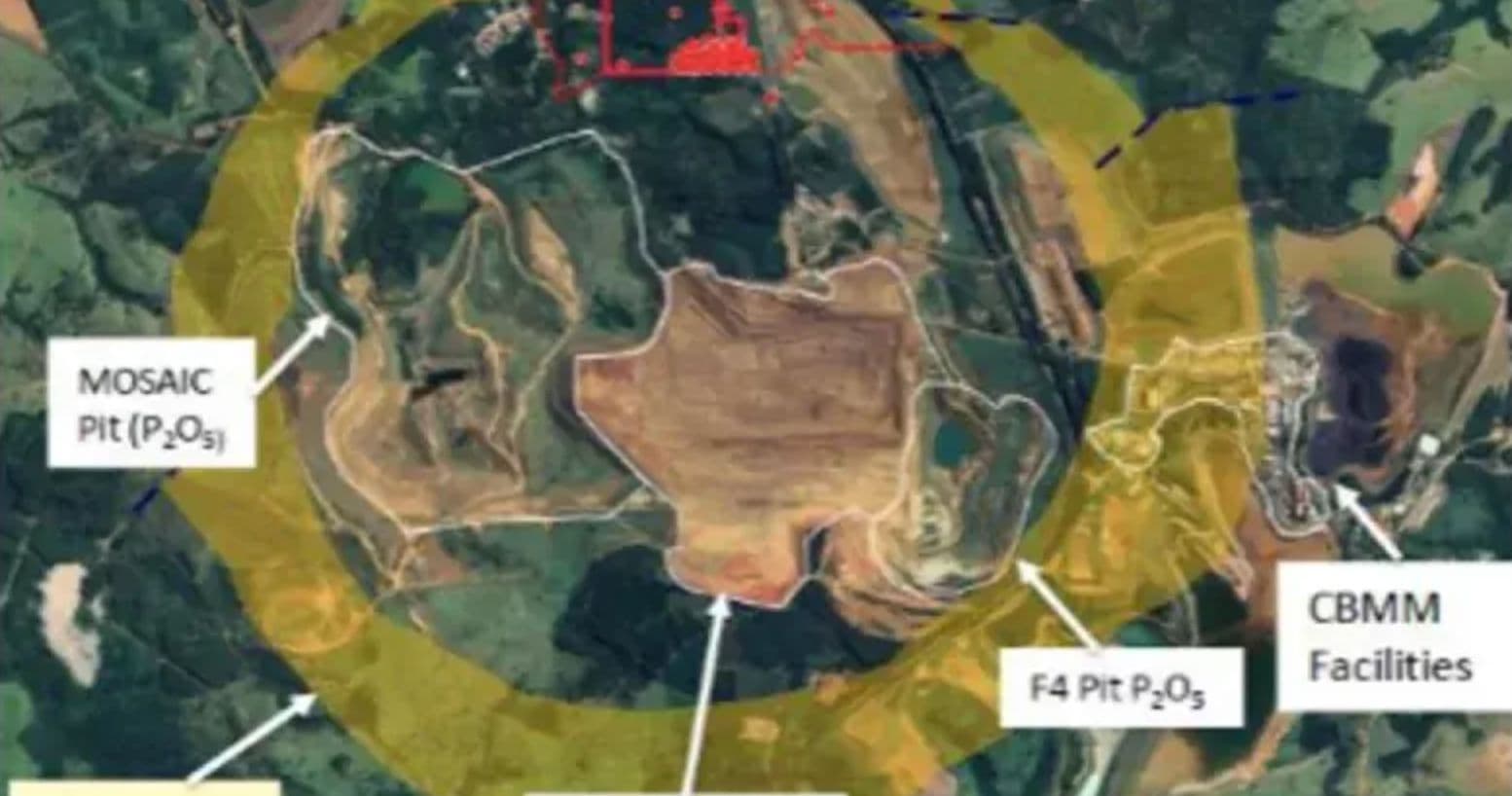 Segundo St George, material de Araxá tem concentração superior a 95%