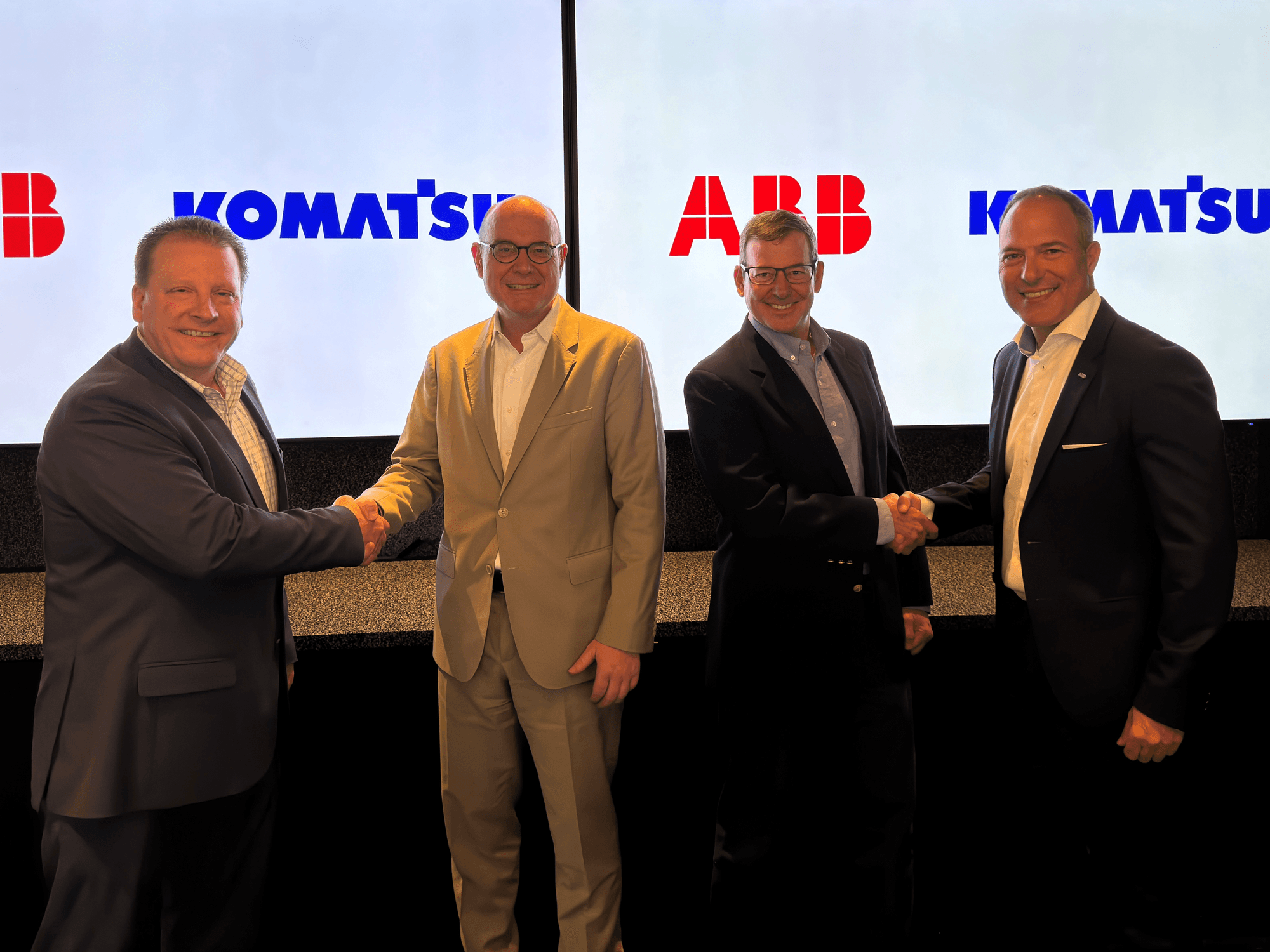 ABB e Komatsu vão desenvolver soluções para zerar emissões