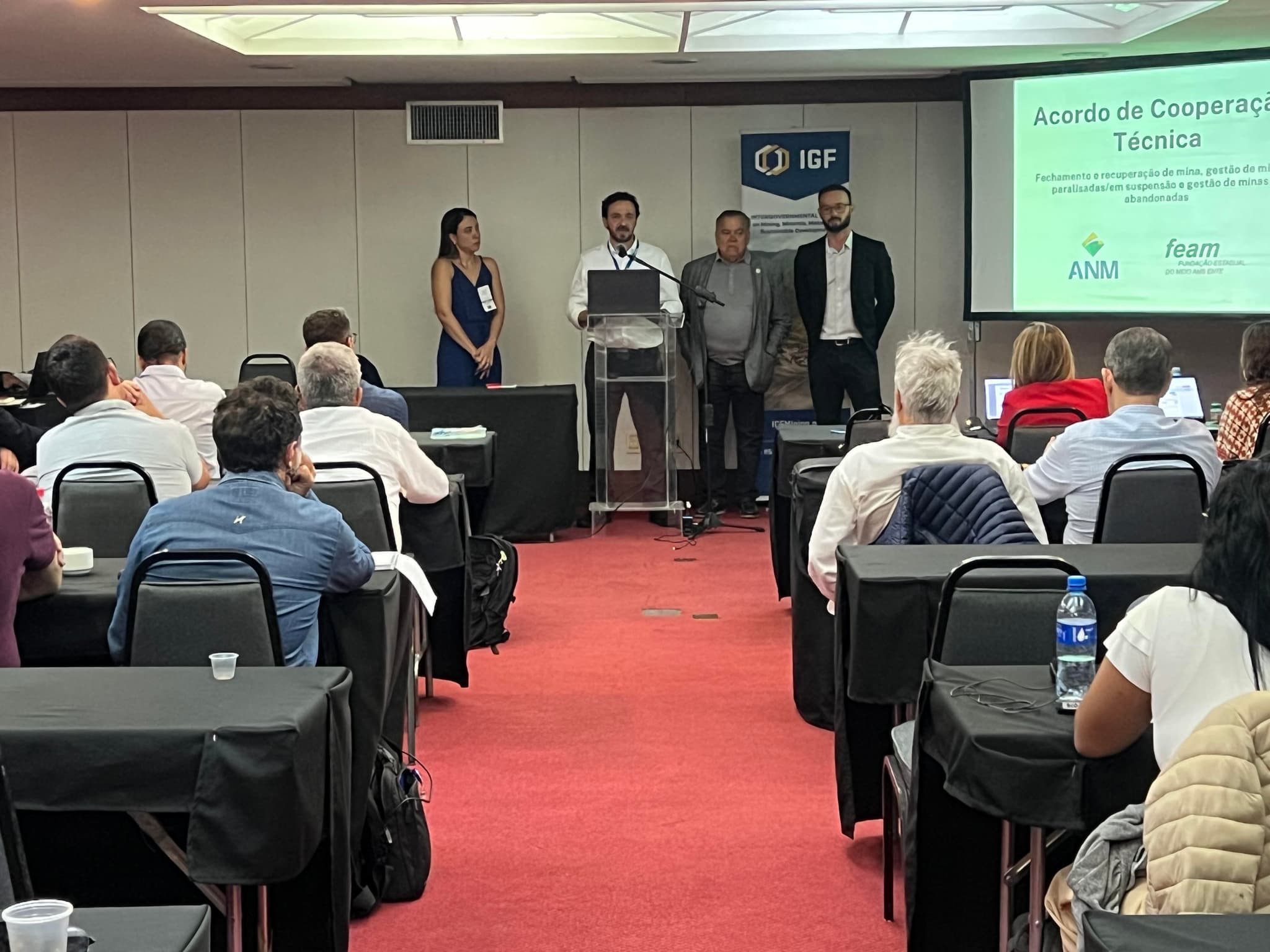 ANM e FEAM firmam acordo de cooperação técnica para enfrentar desafios