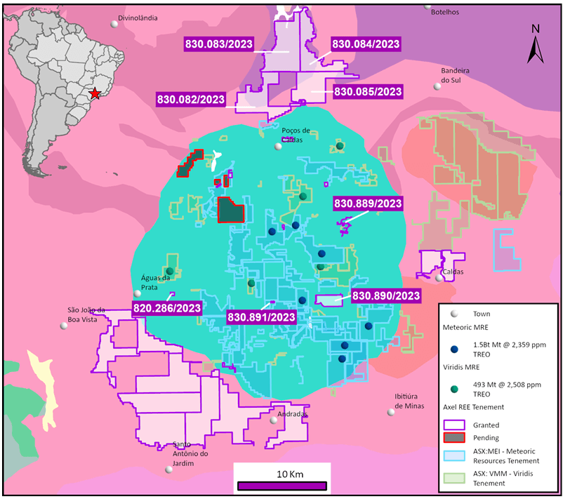 Axel REE Limited avança em Caldas com resultados significativos