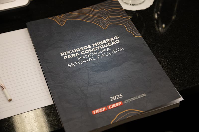 Fiesp lança estudo sobre mineração de agregados