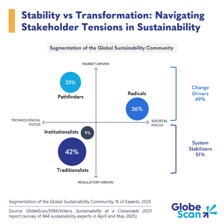 Como especialistas globais lidam com a sustentabilidade?