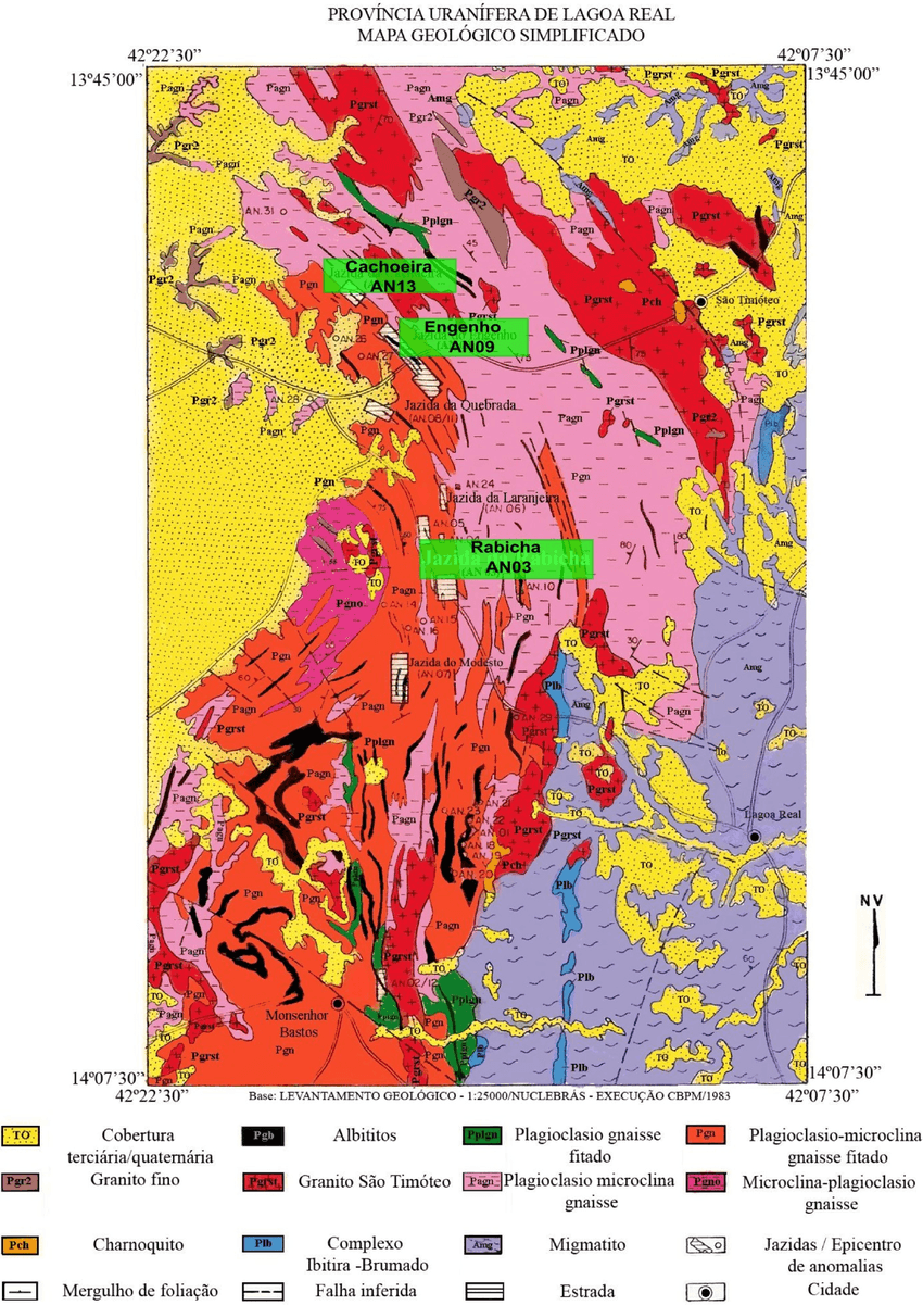 SGB avalia potencial mineral da Província Uranífera Lagoa Real
