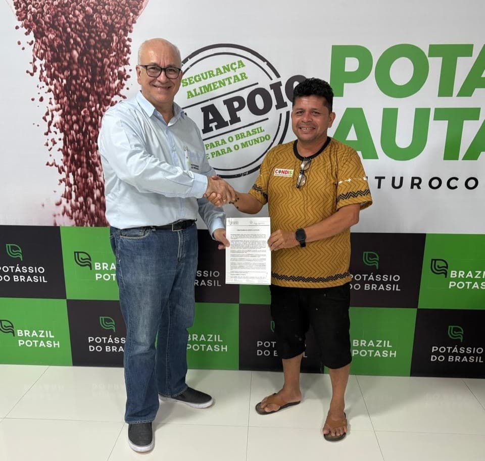 Potássio do Brasil assina acordo preliminar com povo Mura