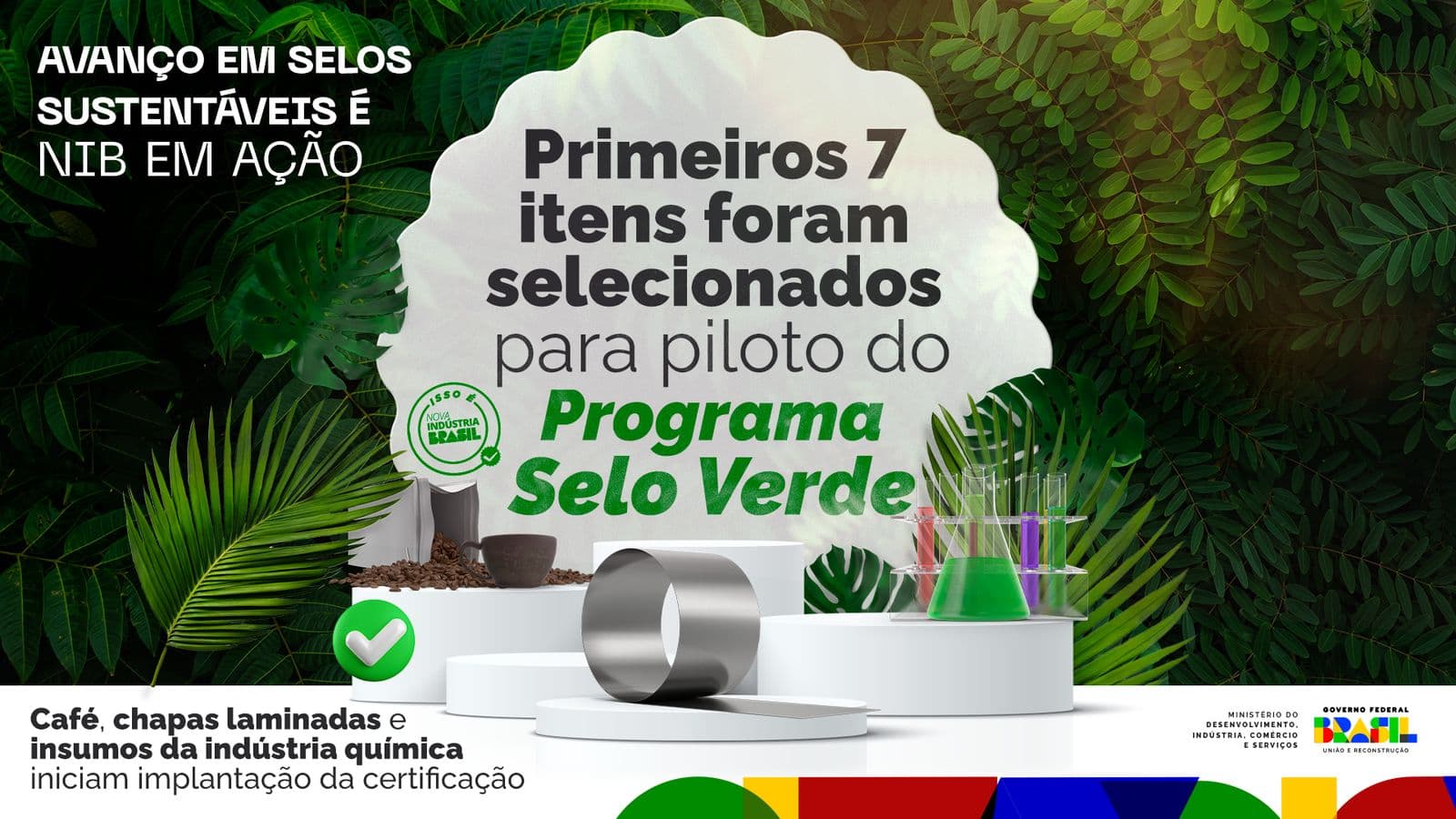 Programa Selo Verde seleciona chapas laminadas de alumínio