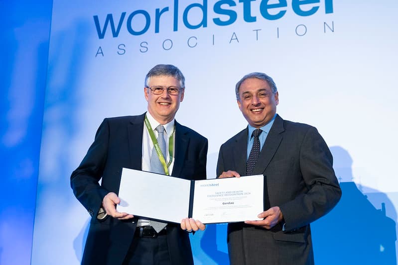 Gerdau e Ternium têm prêmio internacional em Saúde e Segurança