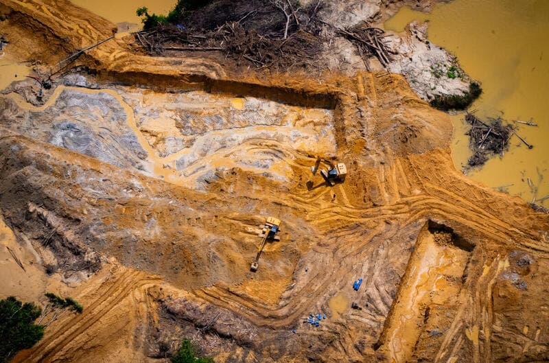 Atividade ilegal em Território Indígena Yanomami aumenta 32%