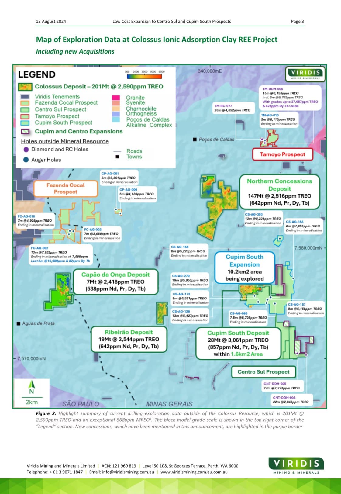 Viridis adquire novas áreas para expandir projeto Colossus