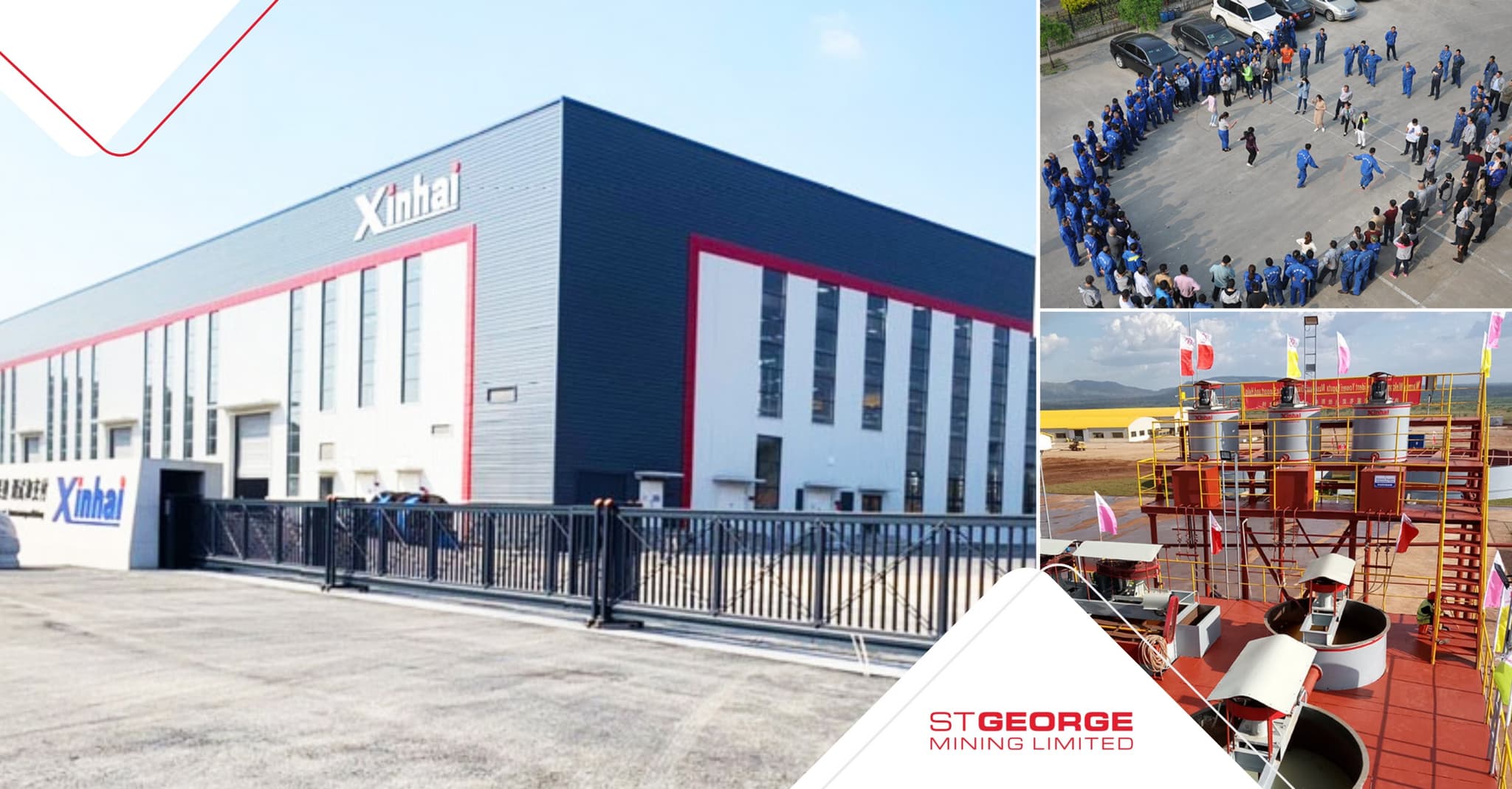 St. George assina parceria estratégica com Xinhai em Araxá