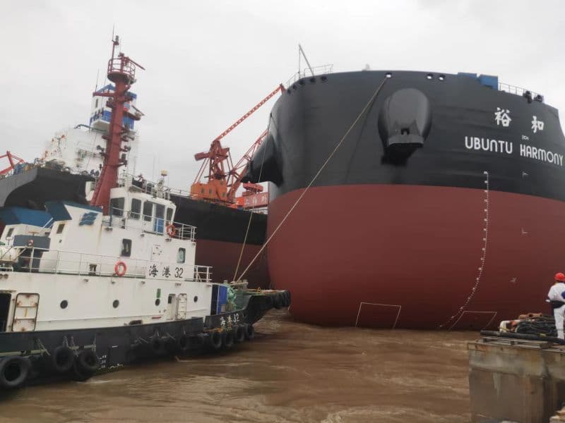 Anglo American lança navio Capesize+ com GNL