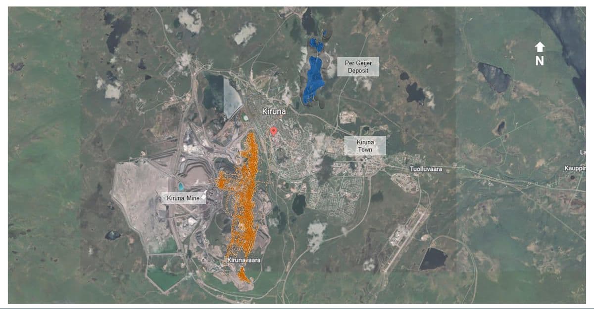 LKAB descobre depósitos de um milhão t na Suécia