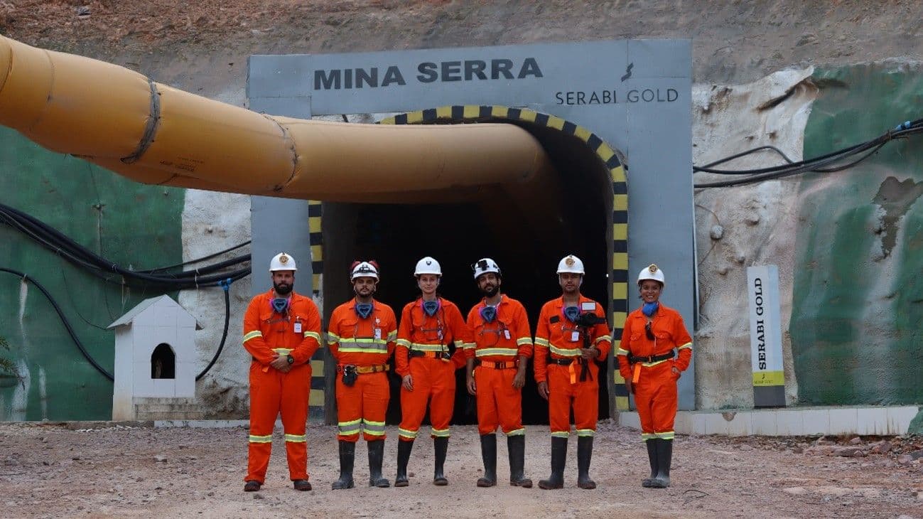 Selo para rastreabilidade de ouro da Serabi