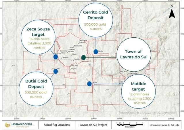 Lavras Gold confirma novo depósito em Matilde