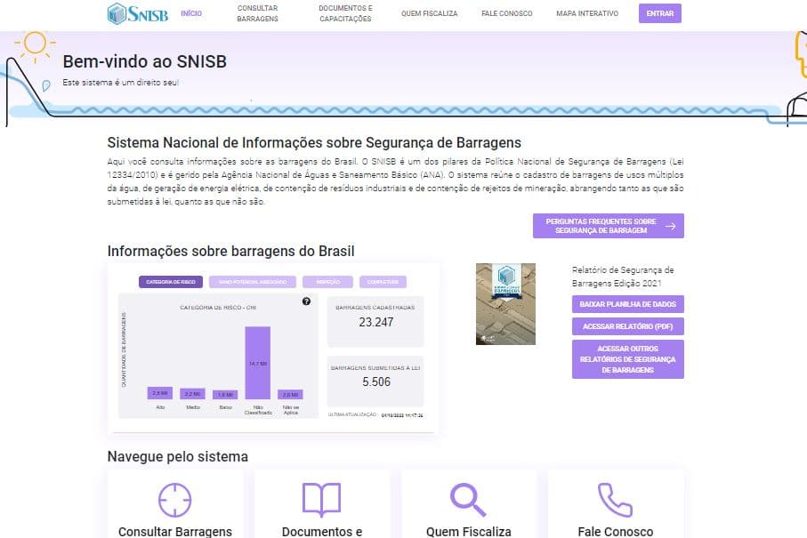ANA lança nova versão do SNISB