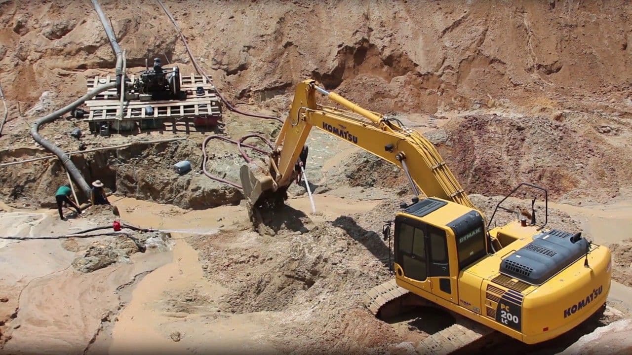 Mineração ilegal é crime