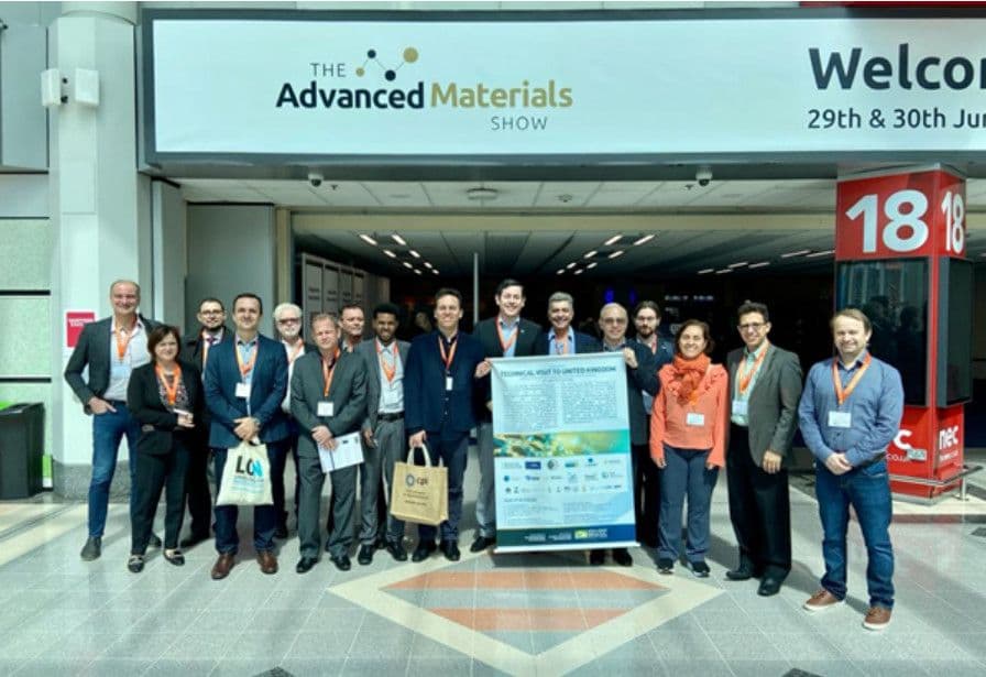 Gerdau Graphene no Advanced Materials Show