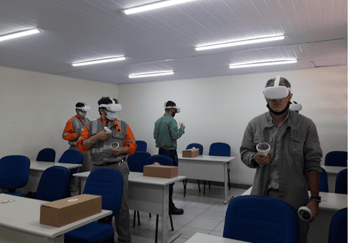 Samarco adota óculos de RV em treinamento