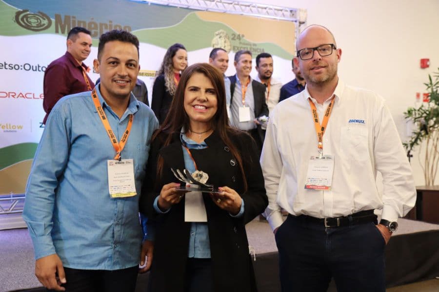 Itaminas recebe prêmio por projeto de rejeitos