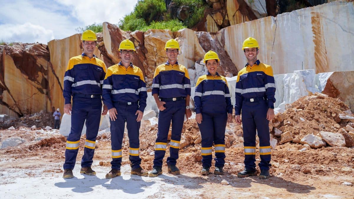 Resíduo de mármore para produzir pelotas