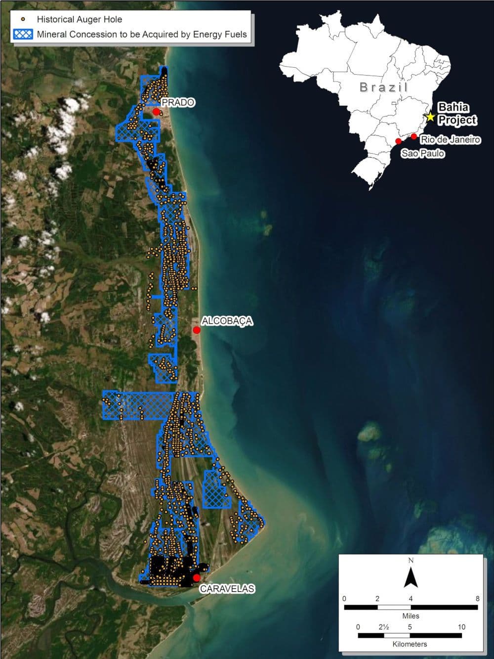 Novo projeto no litoral sul da Bahia