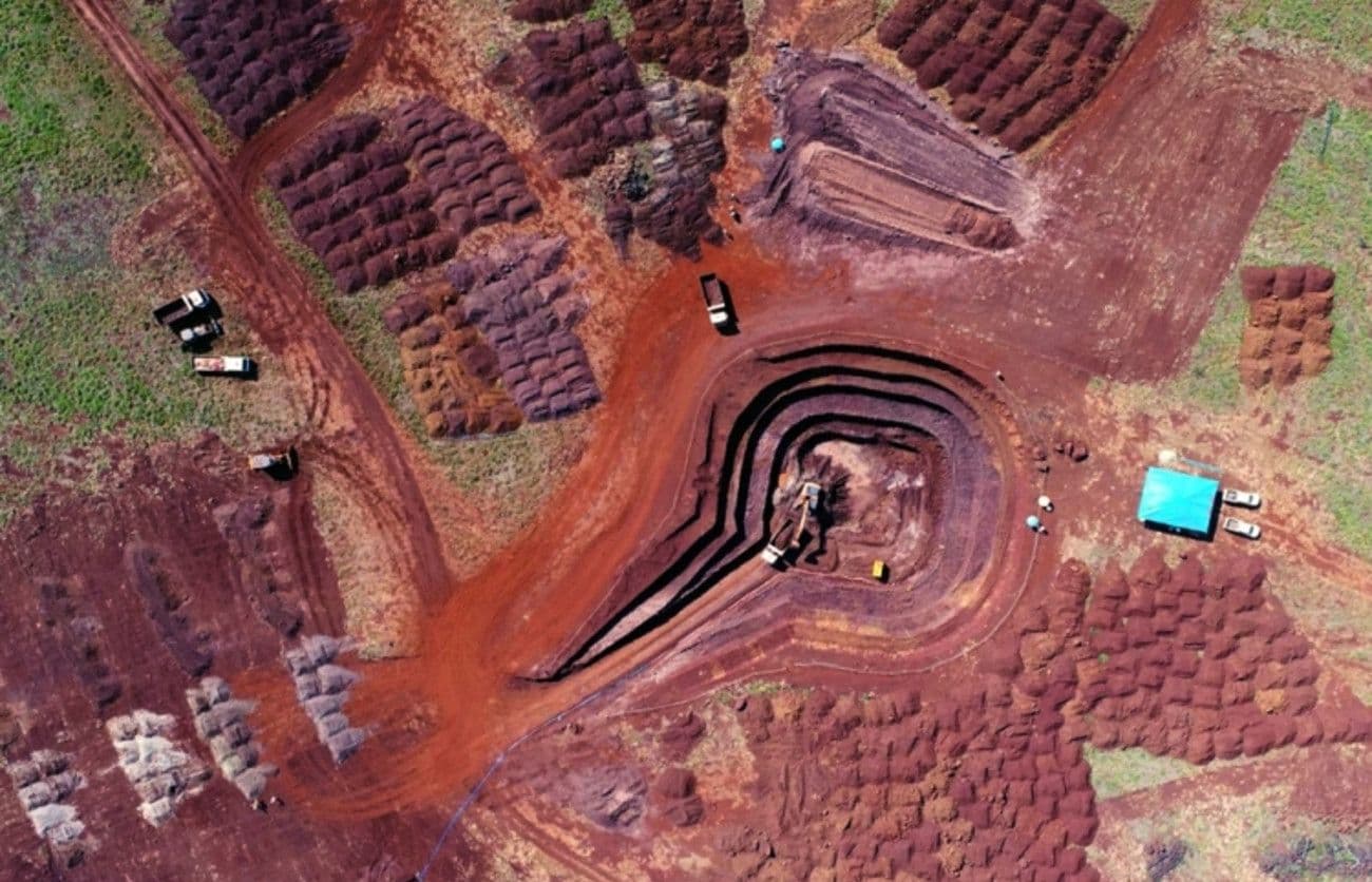 Contrato de terraplanagem do projeto Araguaia