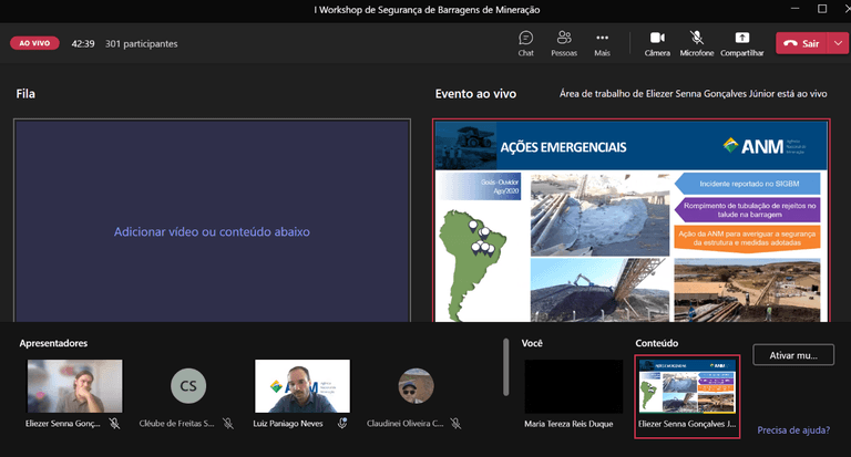 ANM promoveu I Workshop de Segurança