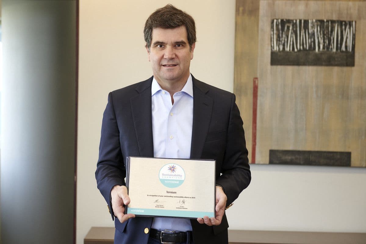 Ternium novamente premiada pela worldsteel