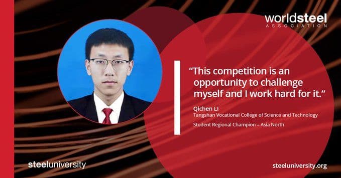 worldsteel anuncia campeões mundiais