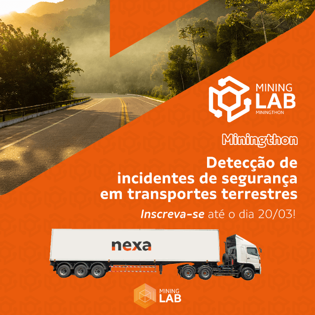 Inscrições para 6ª edição do Mining Lab Miningthon