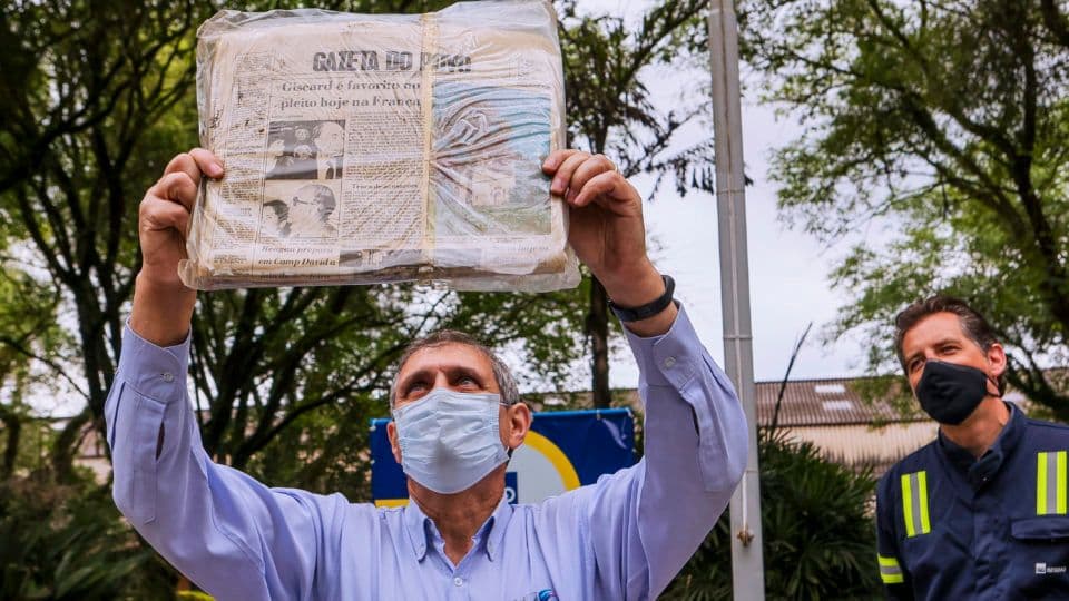 Resgate de Cápsula do Tempo em Araucária