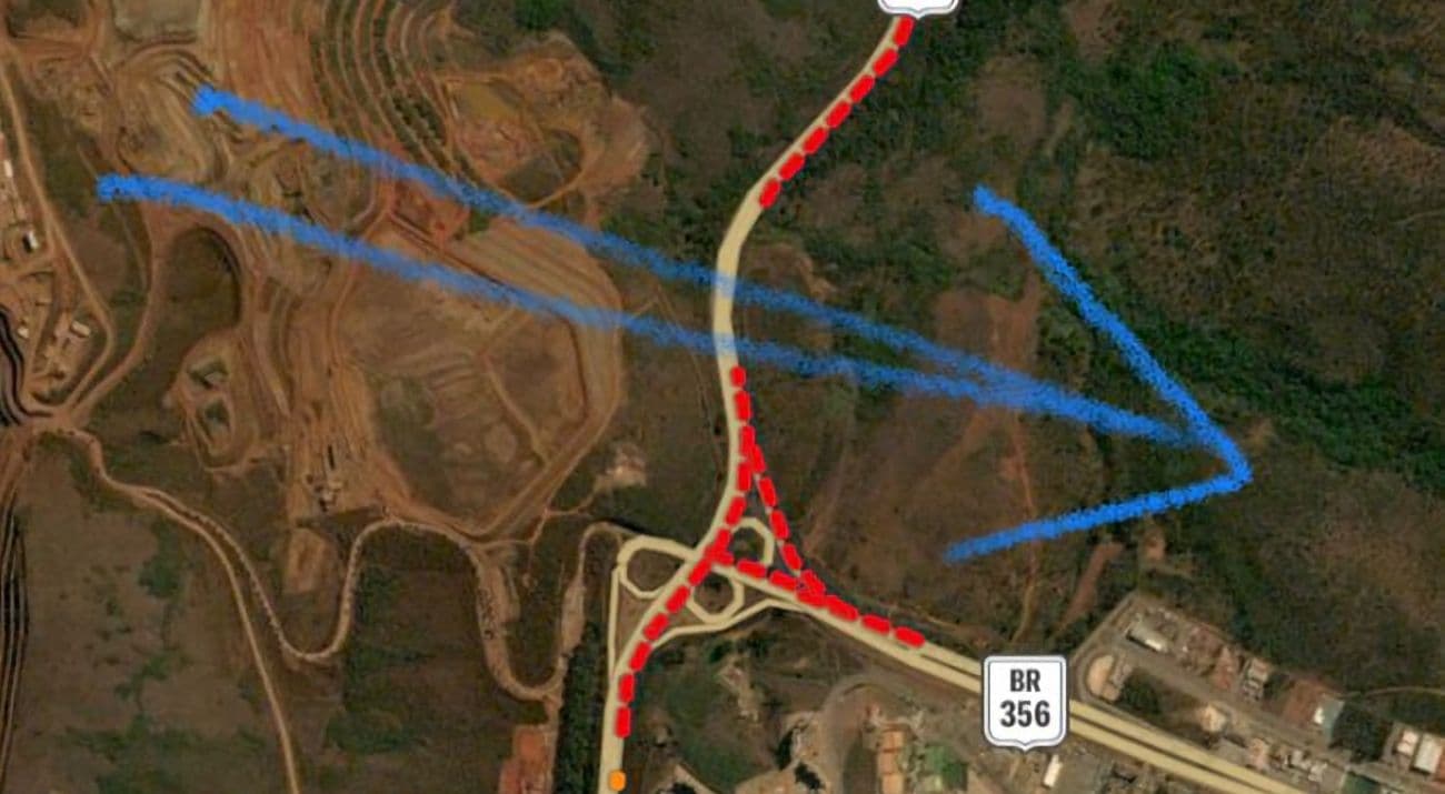 Empresa esclarece que não houve rompimento