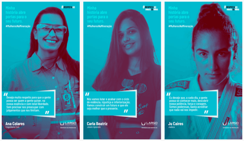 Prêmio por campanha do Dia das Mulheres