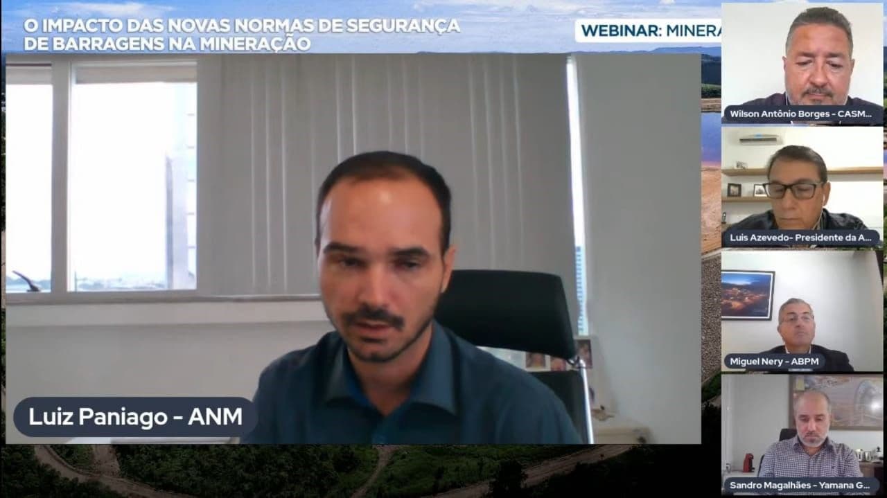 Webinar trata normas de segurança de barragens