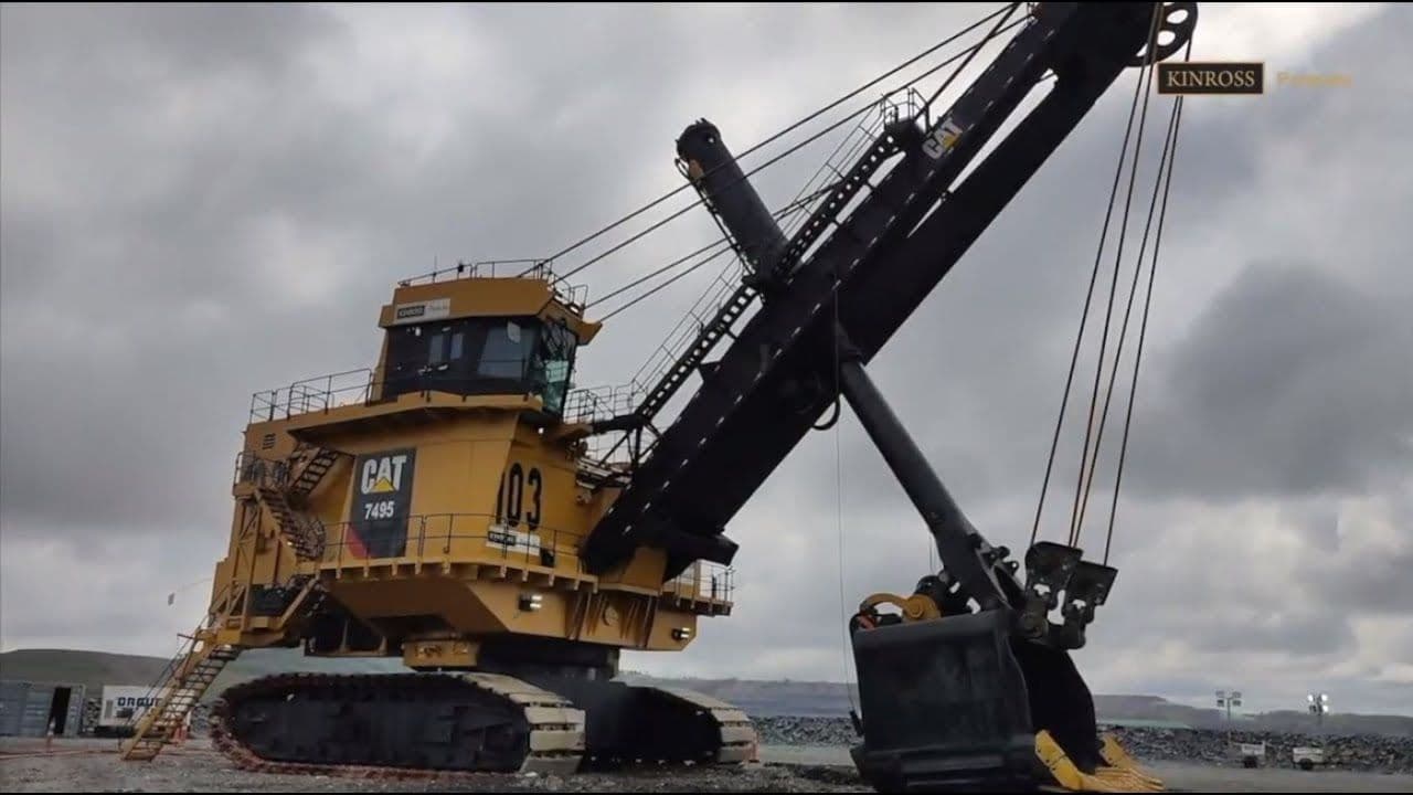 Escavadeiras elétricas geram economia em Paracatu