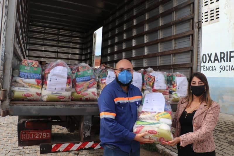 Cestas básicas para municípios no entorno do Minas-Rio
